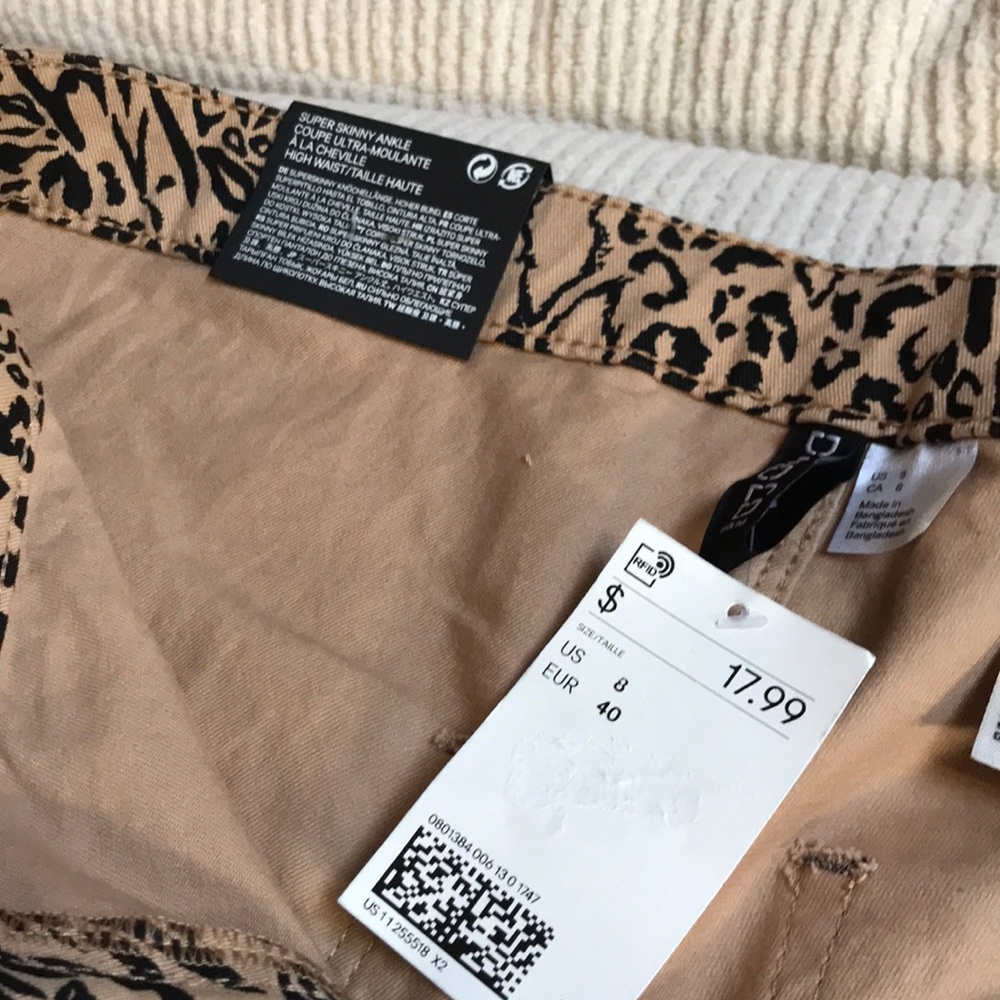 Cheetah pants